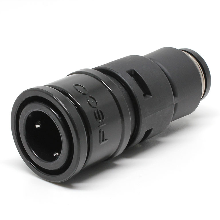 Đầu Nối Nhanh Khí Nén Nhỏ Gọn 10mm Màu Đen Pisco CPS20-10B
