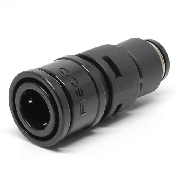 Đầu Nối Nhanh Khí Nén Nhỏ Gọn 10mm Màu Đen Pisco CPS20-10B