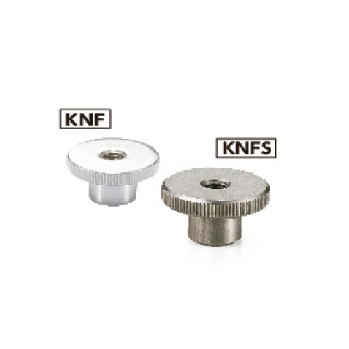 Núm Vặn Tròn Khía Thép Ren Trong OD30 M8 NBK Dòng KNF