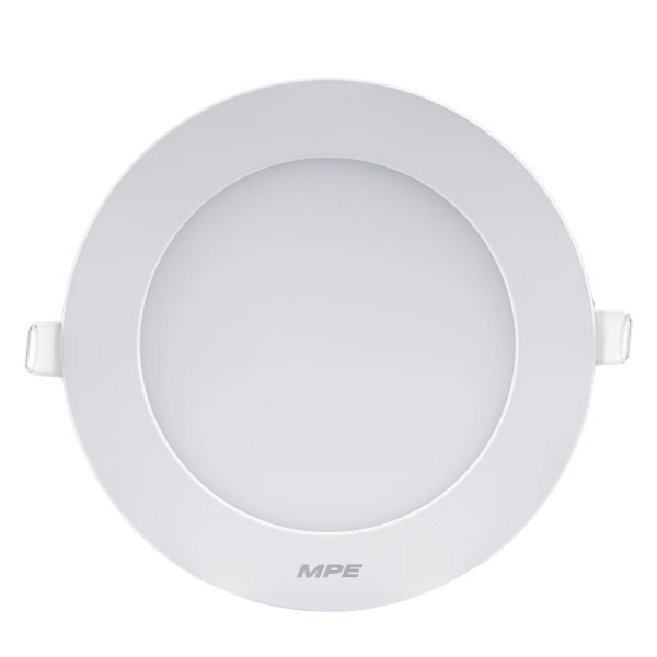 Led Panel Âm Trần Nhựa Mặt Tròn 9W Ánh Sáng Trắng MPE RPL3-9T
