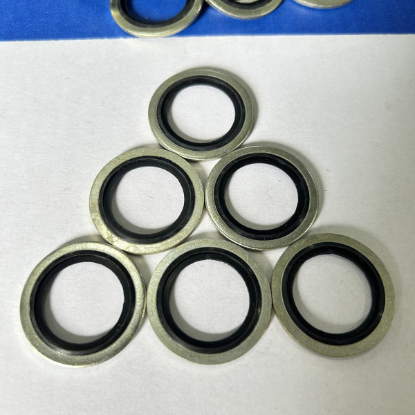 Lông Đền Dầu (Bonded Seal) Cao Su NBR D27 (ID27.2xOD36x2.0)