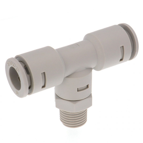 Đầu Nối Nhanh Khí Nén Dạng Chữ T Ren Ngoài Pisco APB10-02-E-C
