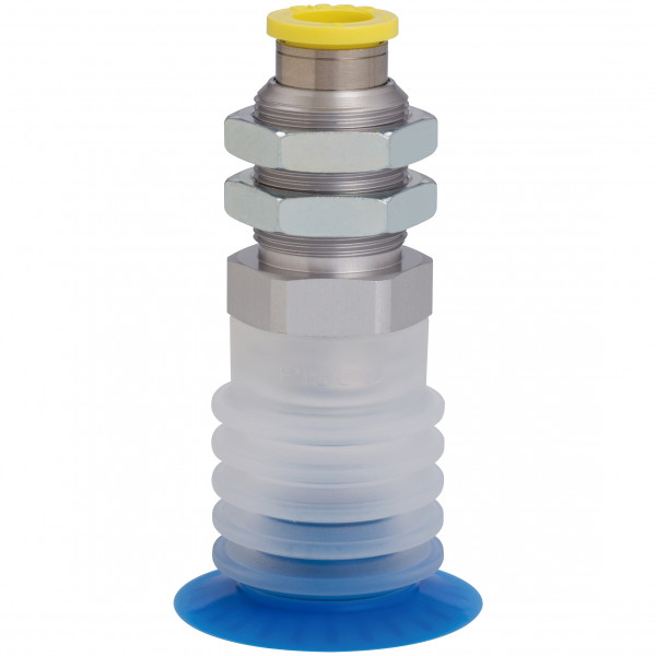 Bộ Nấm Hút Chân Không Và Giá Đỡ Ngành Bao Bì, Silicone, O.D 25 mm, Pisco VPA25PBS45-8J-FS