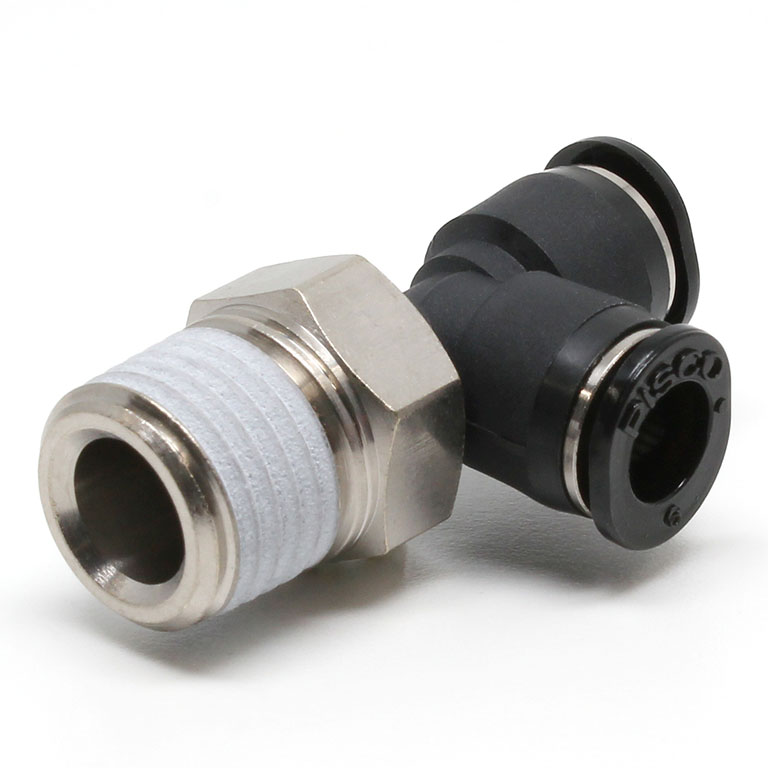 Đầu Nối Nhanh Khí Nén Dạng Chữ T Ren Ngoài Pisco PD6-02M