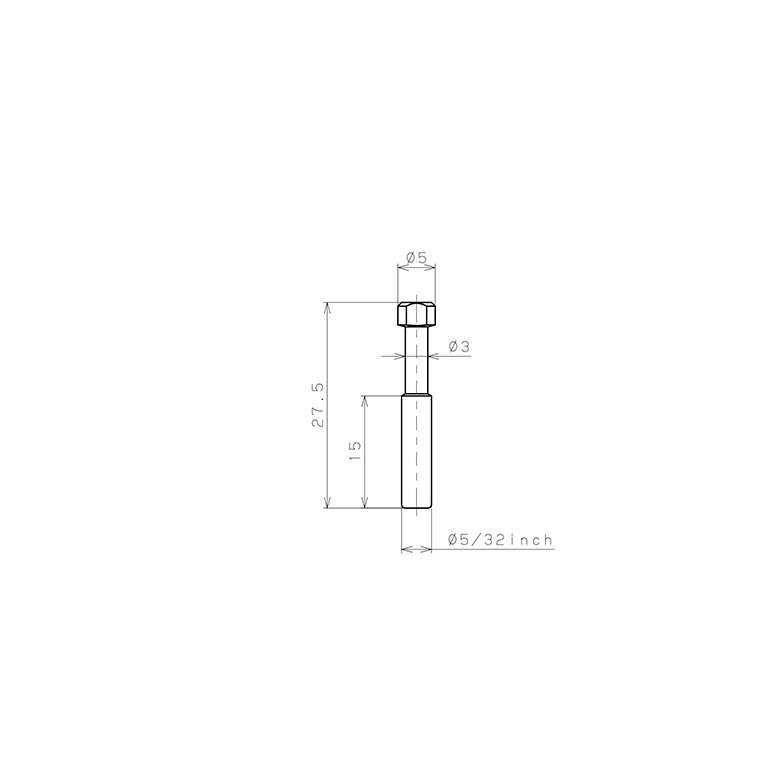 Bản vẽ kỹ thuật Nút Bịt Pisco PP5/32-C