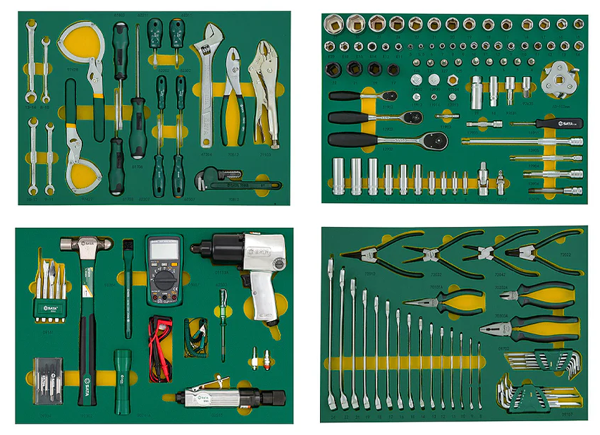 Bộ Dụng Cụ Bảo Trì Bộ 157 Cái Sata 09919