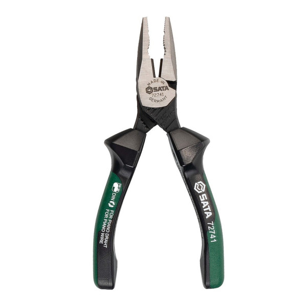 Kìm Mũi Dài Đa Năng 8" 205 mm SATA 72742