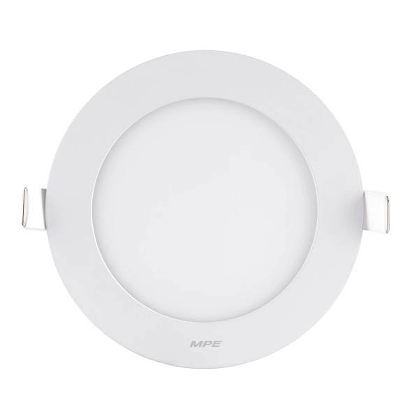 Led Panel Âm Trần Nhựa Mặt Tròn 12W - 3 Chế Độ Màu MPE RPL3-12/3C