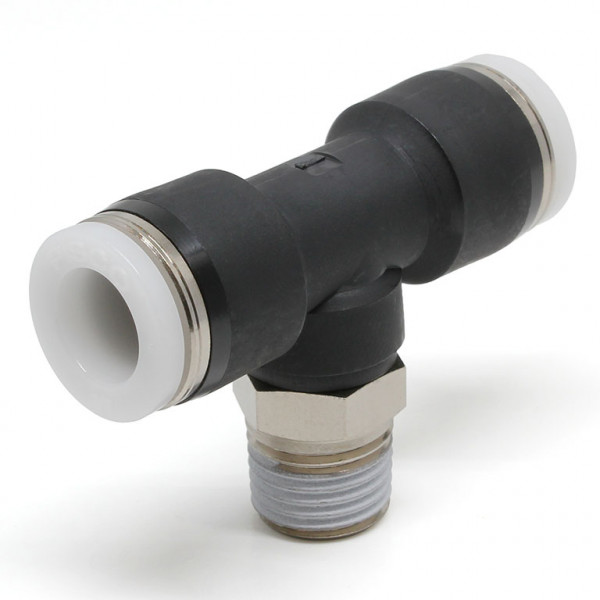 Đầu Nối Nhanh Khí Nén Dạng Chữ T Ren Ngoài Pisco PB3/8-N2U