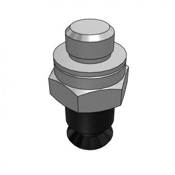 Bộ Nấm Hút Chân Không Và Giá Đỡ, Cao Su Nitrile (NBR), O.D 6 mm, Pisco VPE6RN-M5