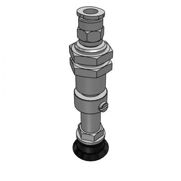 Bộ Nấm Hút Chân Không Và Giá Đỡ, Cao Su Nitrile (NBR), O.D 20 mm, Pisco VPC20-15RN-6J