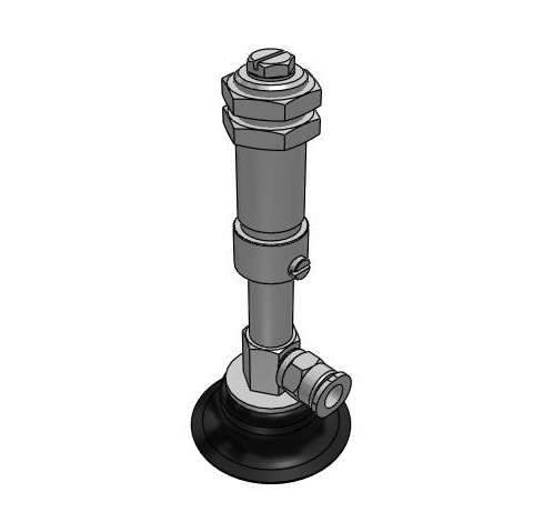 Bộ Nấm Hút Chân Không Và Giá Đỡ, Cao Su Nitrile (NBR), O.D 40 mm, Pisco VPD40-20RN-6J