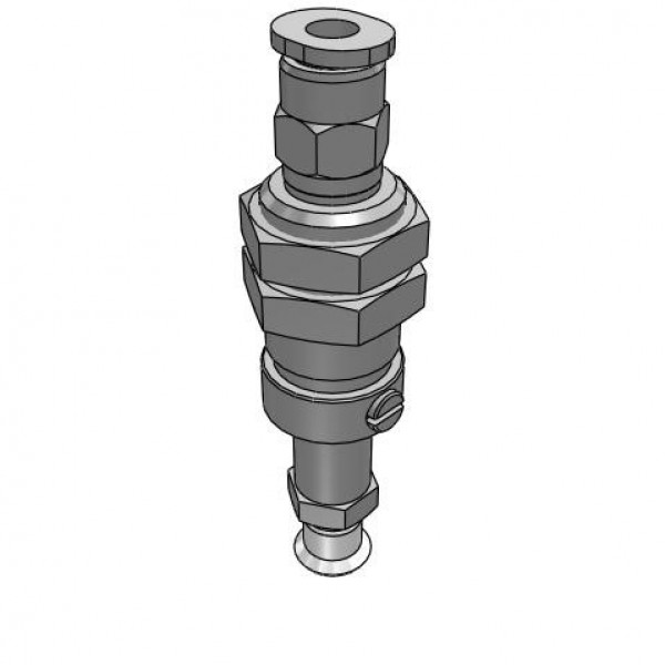 Bộ Nấm Hút Chân Không Và Giá Đỡ, Silicone, O.D 8 mm, Pisco VPC8-10RS-4J