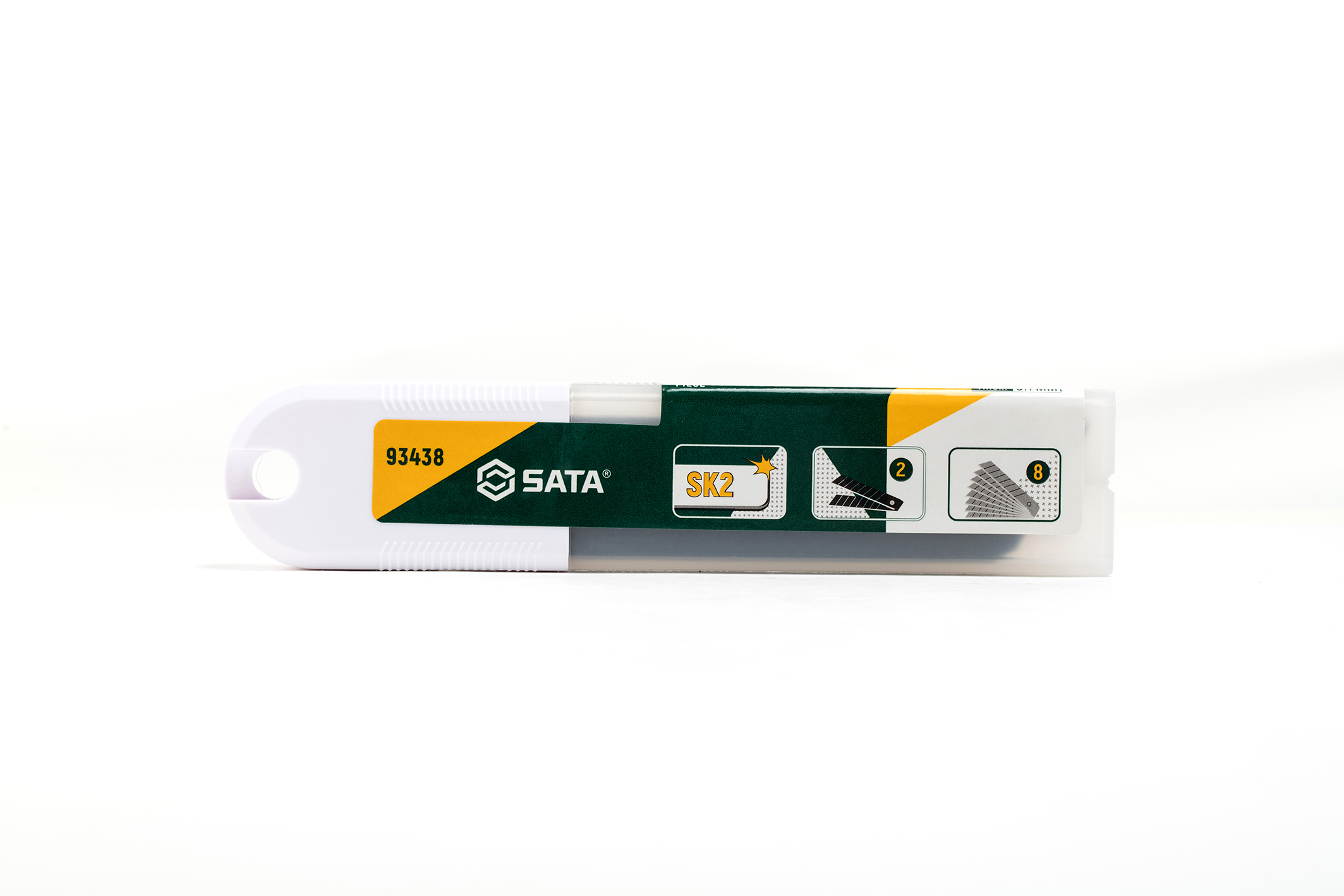 Bộ Lưỡi Dao Rọc Giấy Thép Sk2 25 mm (10 Lưỡi) Sata 93438