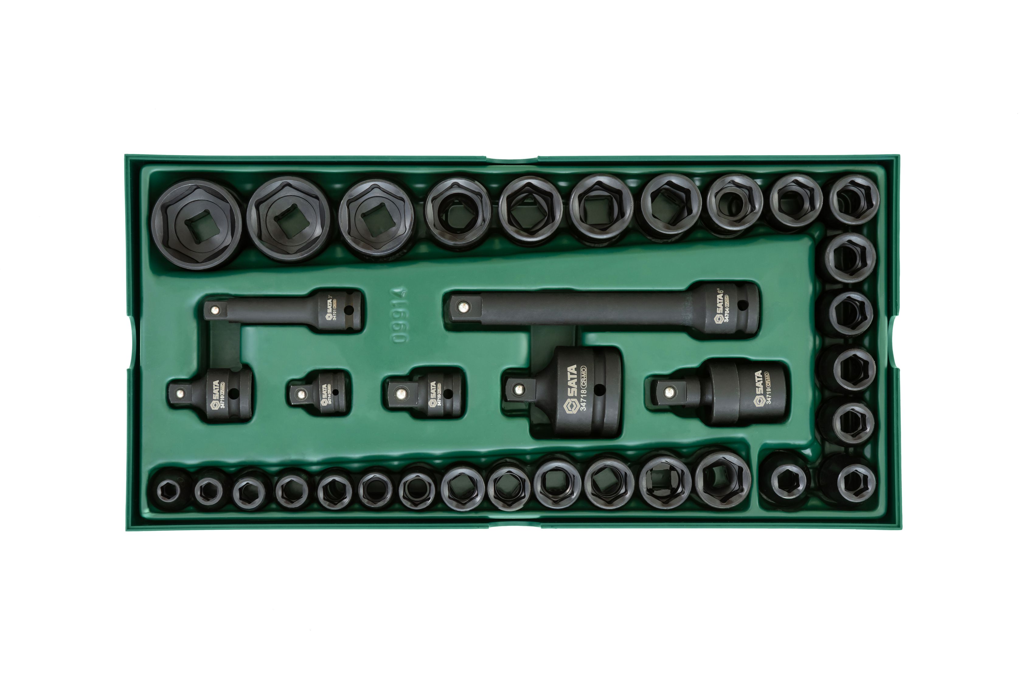 Bộ Đầu Tuýp Đen 36 Chi Tiết 3/8 inch Và 1/2 inch SATA 09914