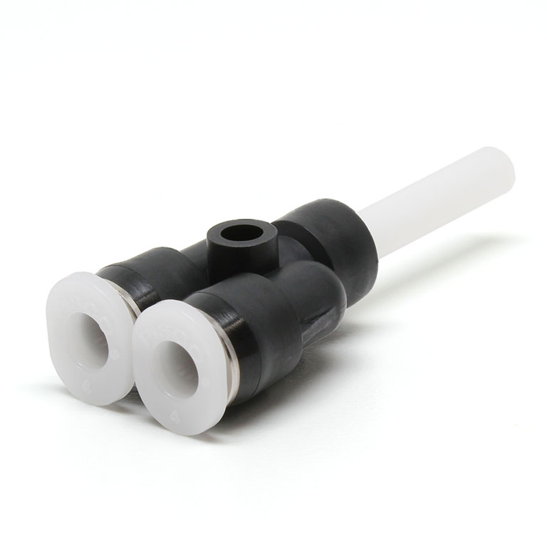 Đầu Nối Nhanh Khí Nén Giữa Ống Khí Và Fitting Dạng Chữ Y Pisco PYJ5/32M
