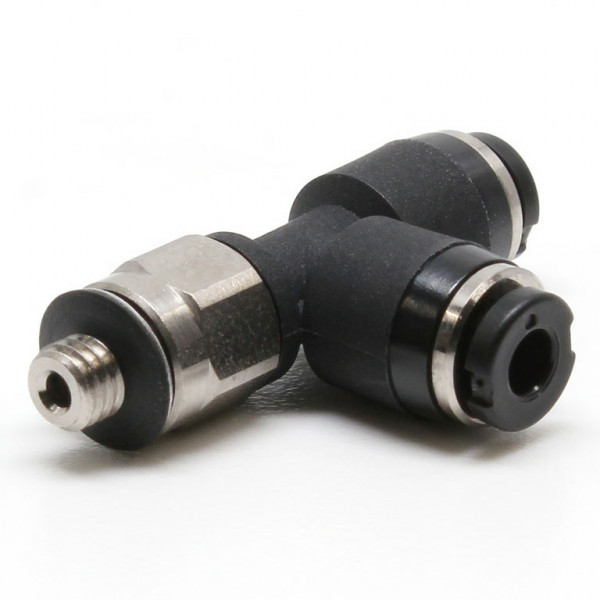 Đầu Nối Nhanh Khí Nén Dạng Chữ T Ren Ngoài Pisco PD2-M3MW-C
