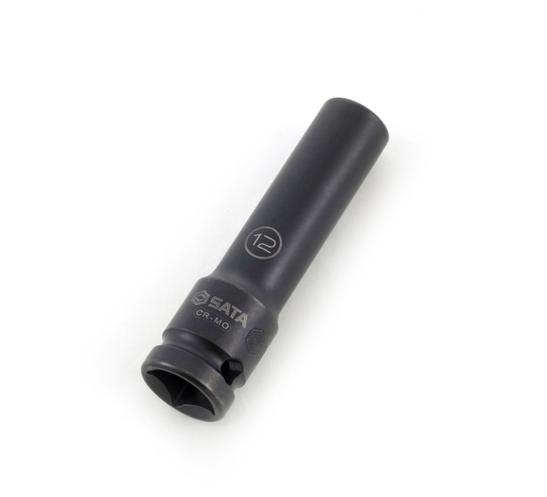 Đầu Tuýp Dài Lục Giác Đen 1/2" Thành Mỏng 10 mm SATA 34403T