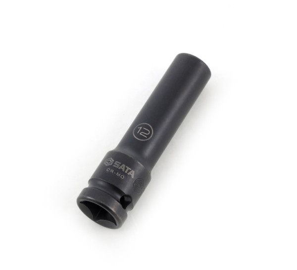 Đầu Tuýp Dài Lục Giác Đen 1/2" Thành Mỏng 10 mm SATA 34403T