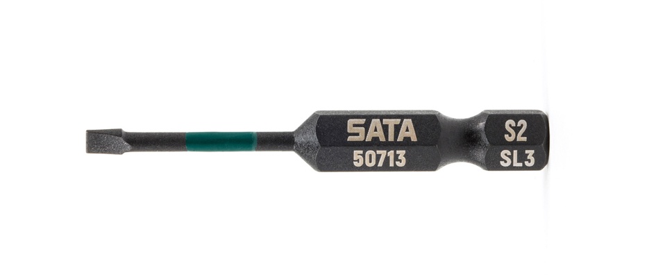 Bộ 10 Mũi Vít Dẹp 1/4" 3×50 mm SATA 59713