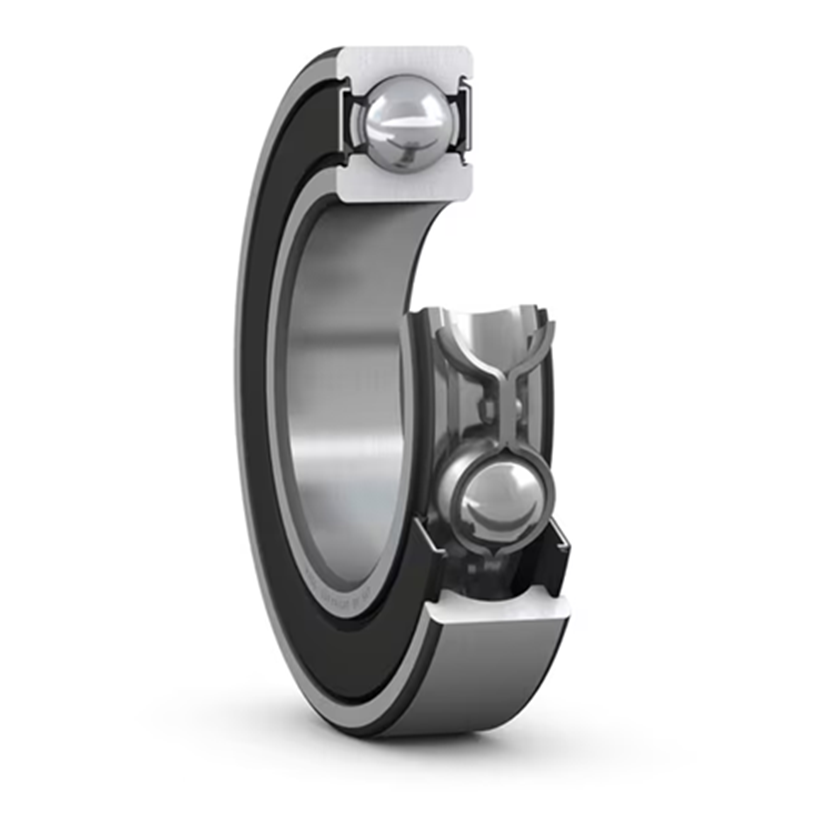 Vòng Bi Cầu Rãnh Sâu SKF 6300-2RSH (10x35x11) Phốt Cao Su NBR Tiếp Xúc (Hai Bên)