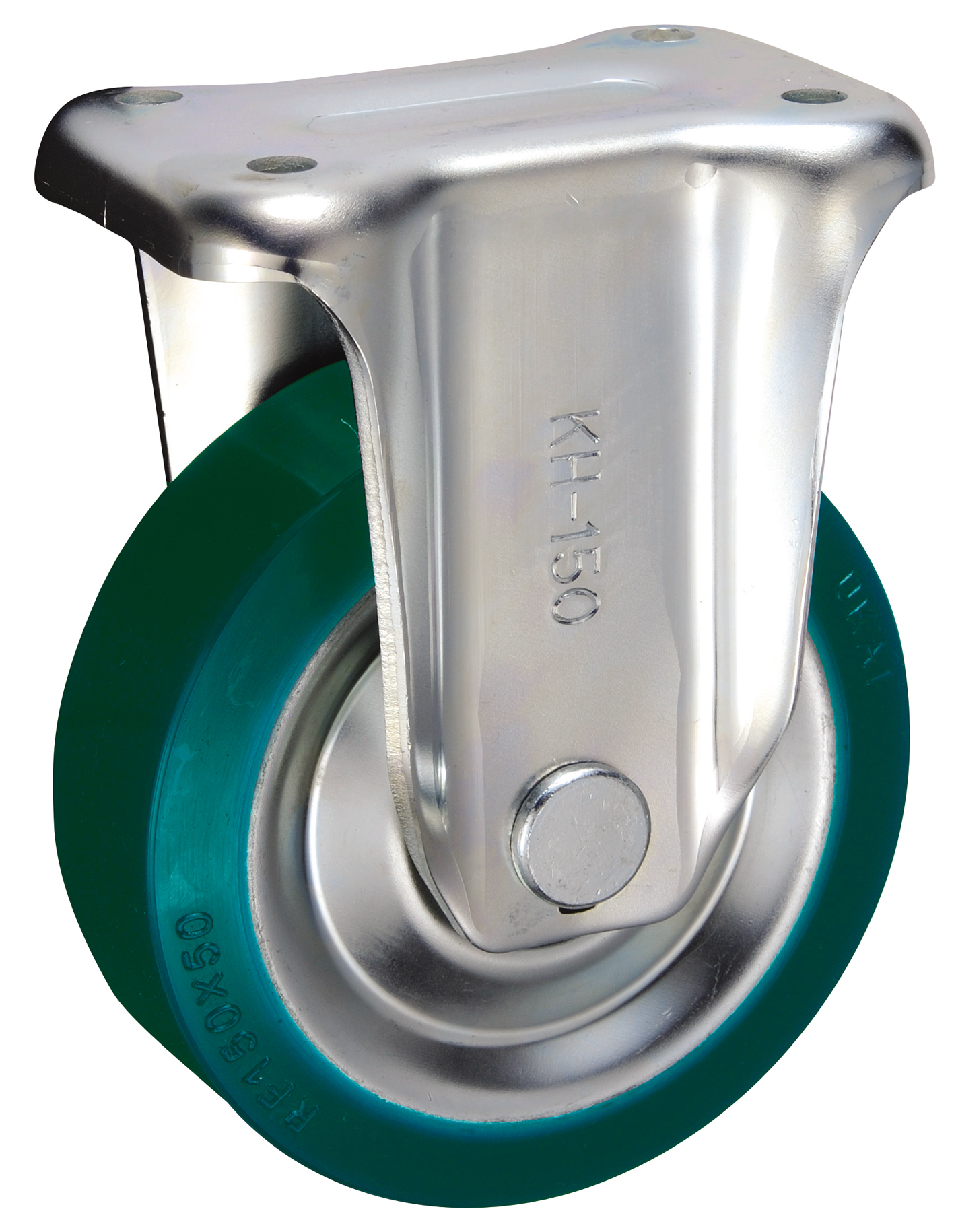 Bánh Xe Tải Nặng PU Cố Định Không Phanh D100 UKAI RFKH-100