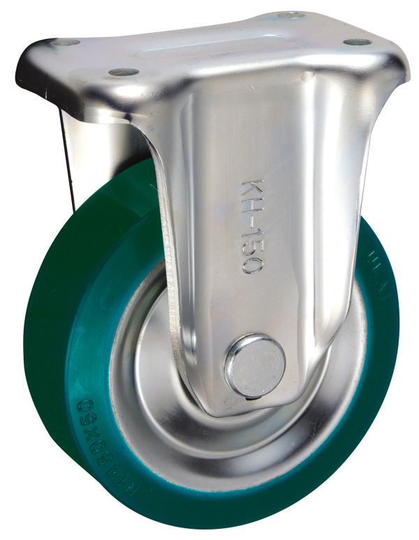 Bánh Xe Tải Nặng PU Cố Định Không Phanh D100 UKAI RFKH-100