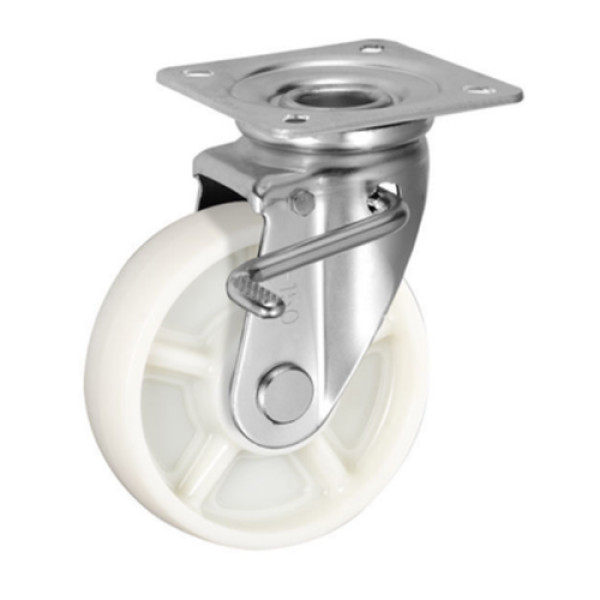 Bánh Xe Nylon Xoay Có Phanh D75 UKAI PBJB-75