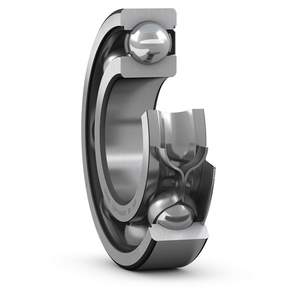 Vòng Bi Cầu Rãnh Sâu 30x42x12mm SKF 6004-Z