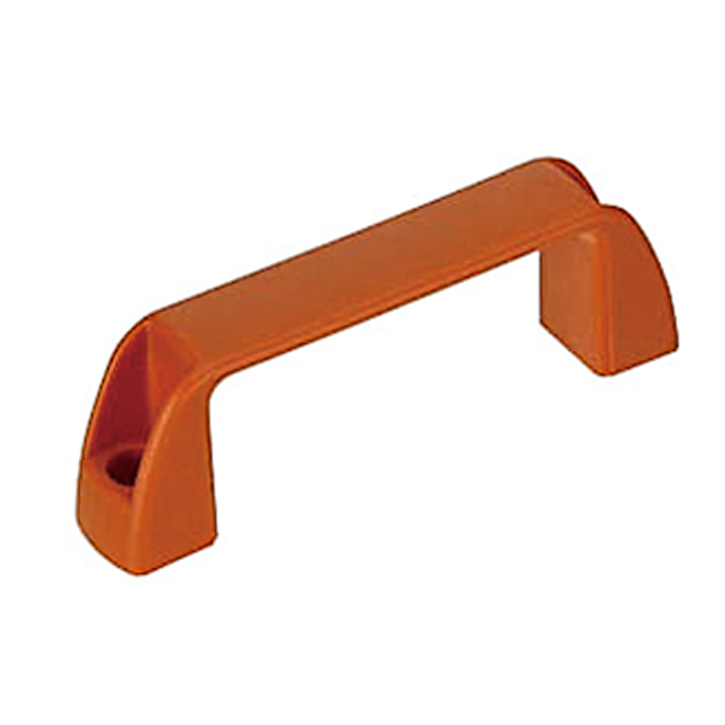 Tay Nắm Cửa Nhựa Chữ U Màu Cam W 27 mm x L 132 mm x H 63 mm (UPCN27-M-63)