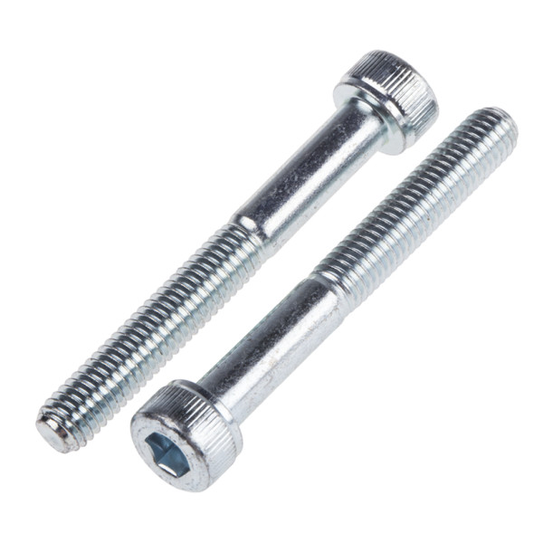 Lục Giác Chìm Đầu Trụ Thép Mạ Kẽm Trắng Cr3+ 12.9 DIN912 M3x30 Ren Lửng