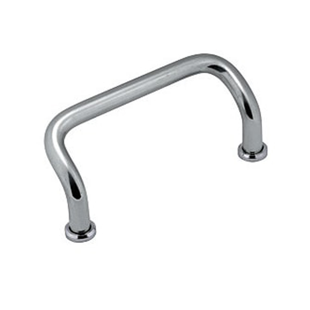 Tay Nắm Cửa Chữ U Dạng Offset Inox 304 Đánh Bóng Phi 10 mm x L 160 mm (UHFNSZ160-G)