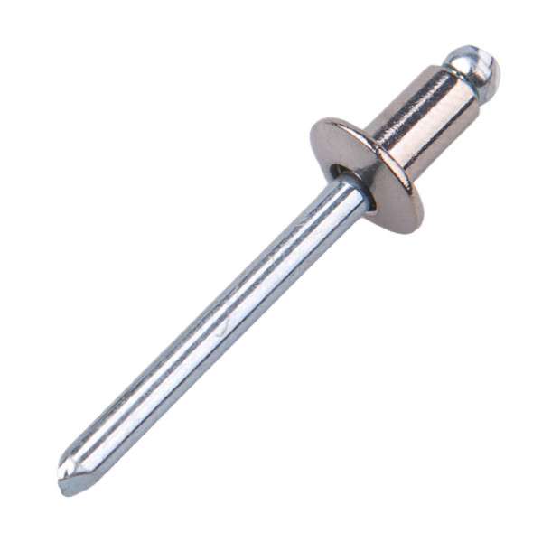 Rivet Inox 304 Chân Thép OD4.8x16mm (500 Cái)