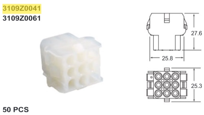 Bản vẽ kỹ thuật Housing KST 3109Z0041