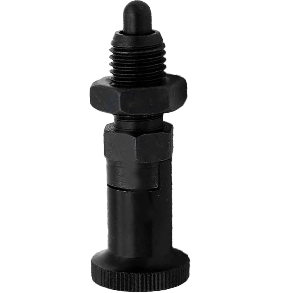Vít Nhún Định Vị Thép SUM22 Ren Tinh Dạng Cầu Loại Vị Trí Nghỉ M12 PXYAN12