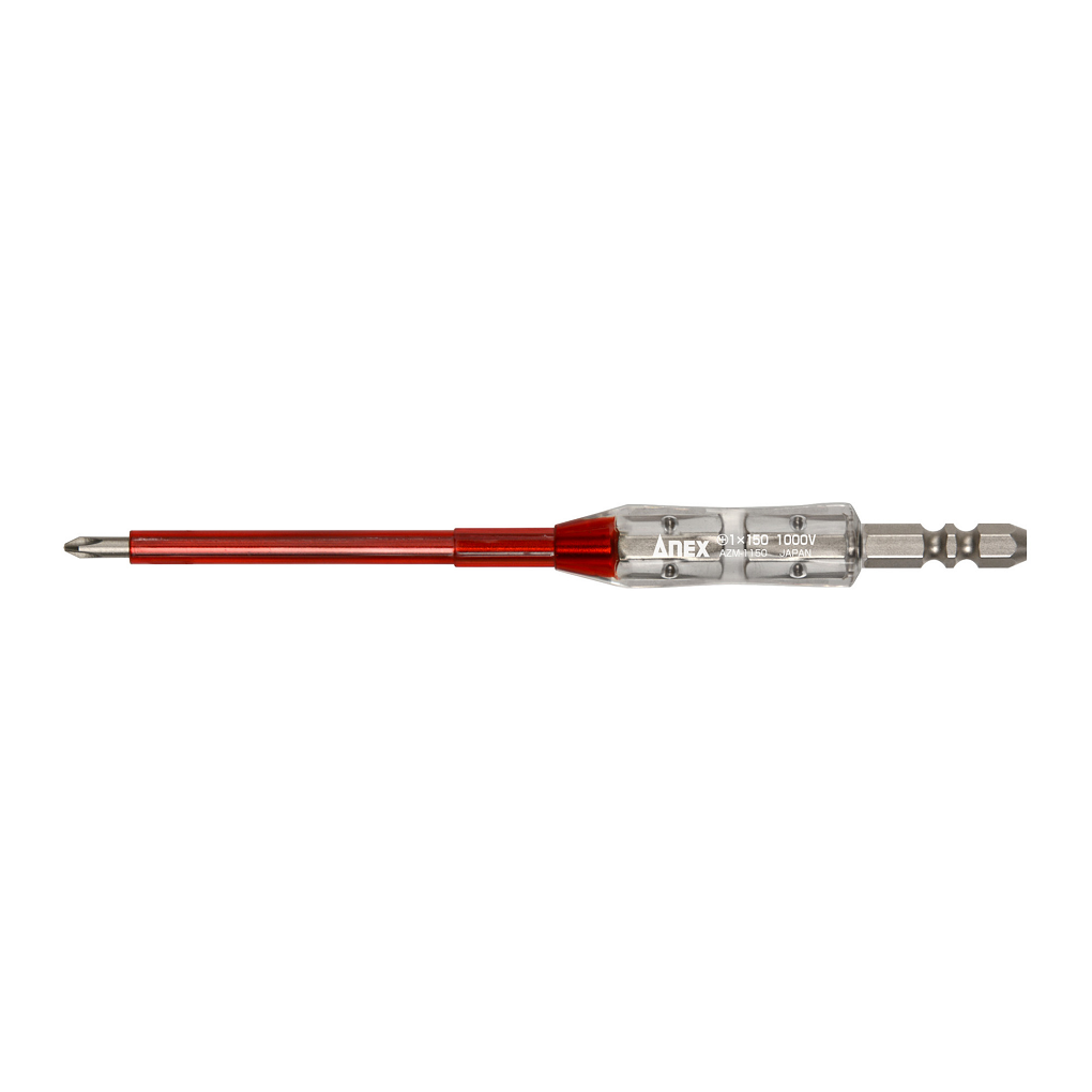 Mũi Vít Cách Điện 1000V Đầu Bake 1mm x150 mm Anex AZM-1150