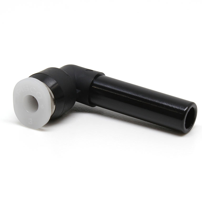 Đầu Nối Nhanh Khí Nén Giữa Ống Khí Và Fitting Dạng Nối Giảm Cong 90° Pisco PLGJ6-1/8M
