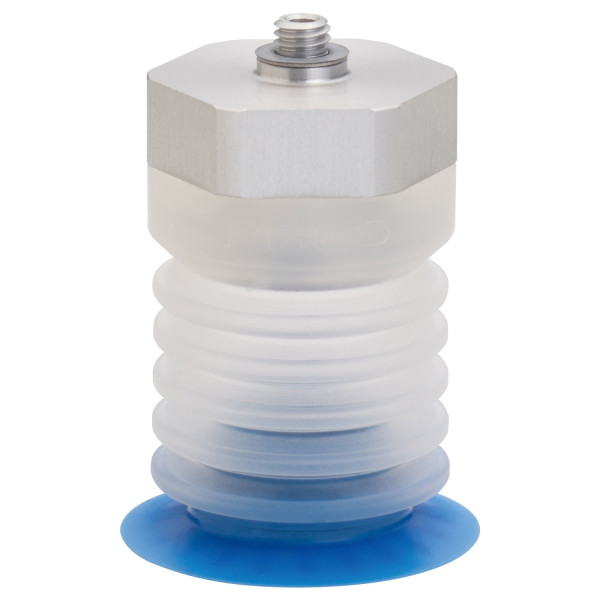 Bộ Nấm Hút Chân Không Và Giá Đỡ Ngành Bao Bì, Silicone, O.D 20 mm, Pisco VPE20PBS45-M6-FS