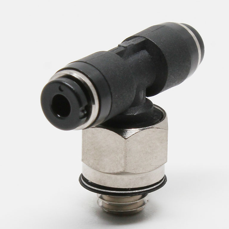 Đầu Nối Nhanh Khí Nén Dạng Chữ T Ren Ngoài Pisco PB180-M5M-C