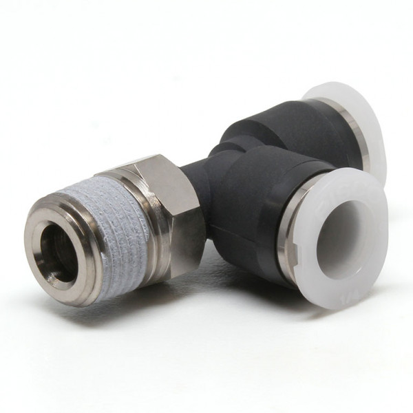 Đầu Nối Nhanh Khí Nén Dạng Chữ T Ren Ngoài Pisco PD1/4-N0MU