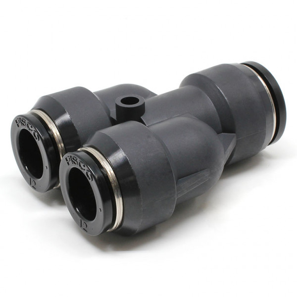 Đầu Nối Nhanh Khí Nén Chữ Y Dạng Nối Giảm Pisco PW16-12W