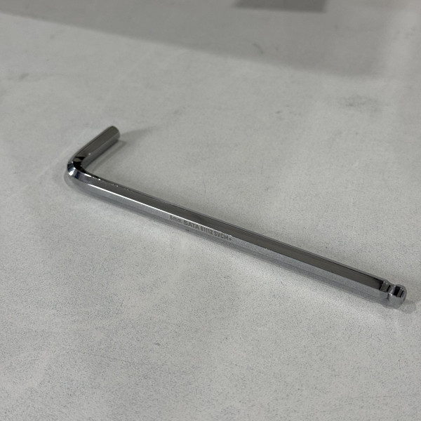 Cây Lục Giác 6 mm Đầu Bi Chữ L Dài SATA 81112