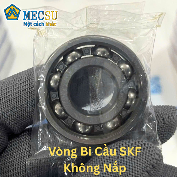 Vòng Bi Cầu Rãnh Sâu SKF 6202 (15x35x11) Không Nắp