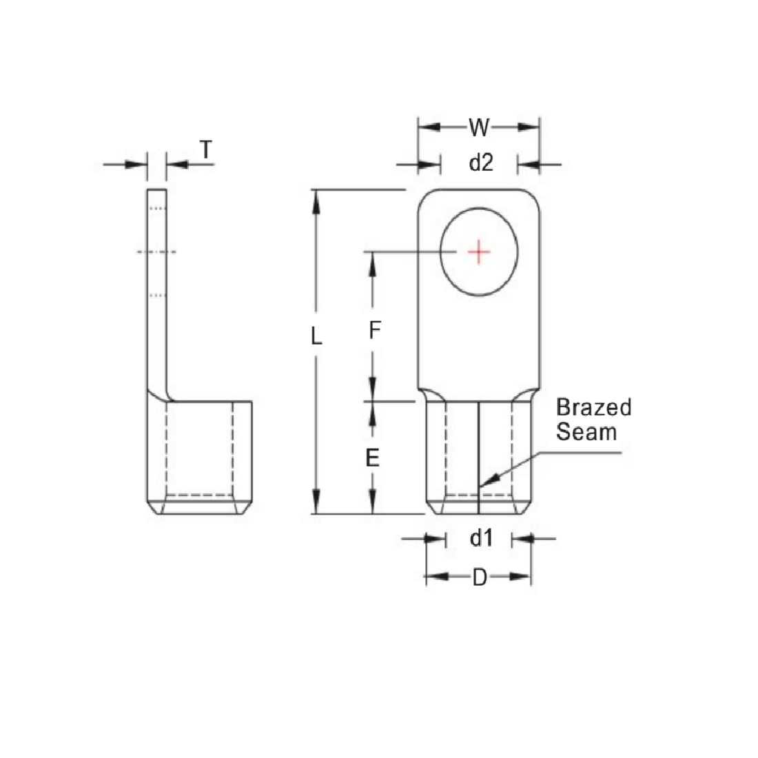 Bản vẽ kỹ thuật Cosse Vuông Trần 180mm2 KST SQNBS180-12