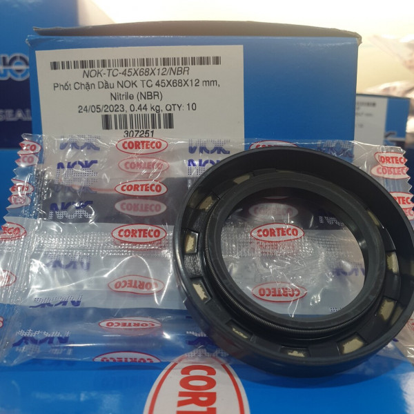 Phớt Chắn Dầu NOK TC 45x68x12 mm, Nitrile (NBR)