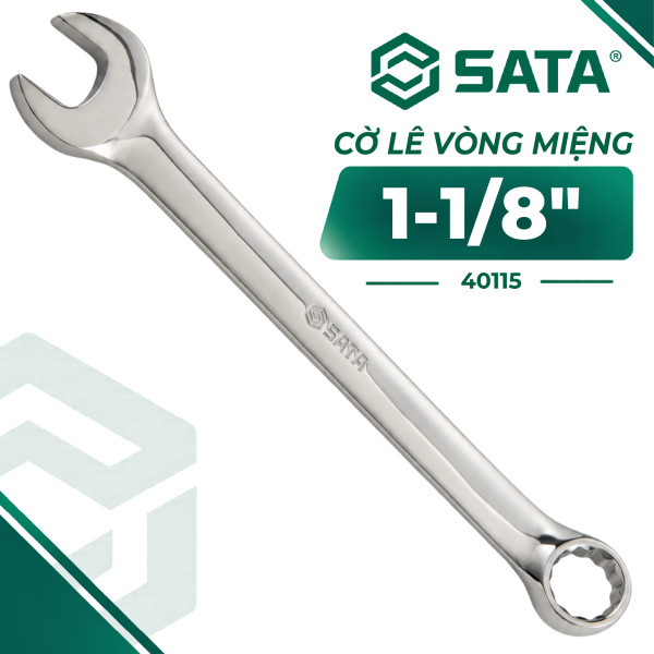 Cờ Lê Vòng Miệng 1-1/8" SATA 40115