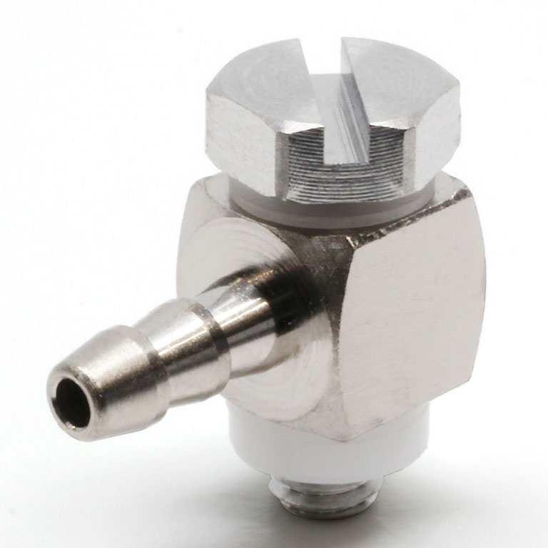 Đầu Ngạnh Nối Ống Dạng Cong 90° Đầu Lục Giác Ren Ngoài Pisco LH-0320-M5-C