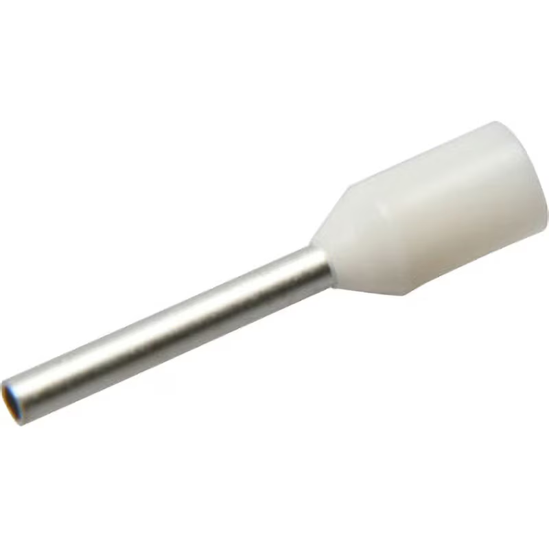 Đầu Cosse Pin Rỗng Bọc Nhựa Màu Trắng KST 0.5 mm2 E0510-WHITE
