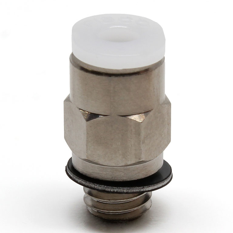 Đầu Nối Nhanh Khí Nén Dạng Thẳng Thân Lục Giác Ren Ngoài Pisco PC1/8-M6M