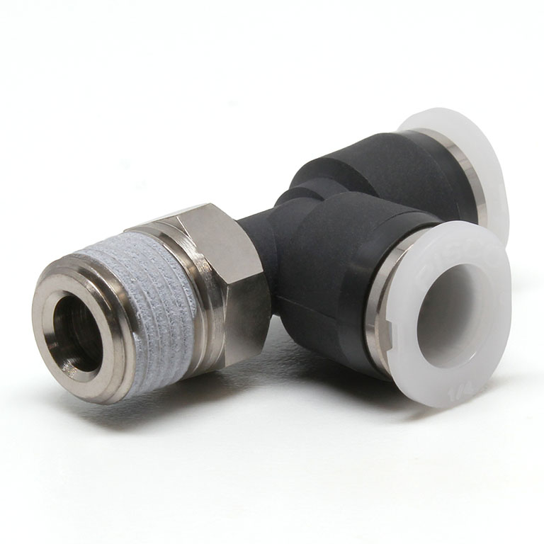 Đầu Nối Nhanh Khí Nén Dạng Chữ T Ren Ngoài Pisco PD1/4-N1MU